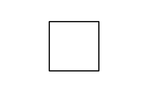 Anteprima del simbolo Object, square, blocco MCH_S00059_OBJECT_SQUARE