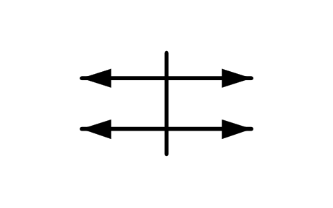 Anteprima del simbolo Radiation, coherent, both, blocco MCH_S00131_RADIATION_COHERENT_BOTH