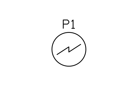 Anteprima del simbolo Oscilloscope, blocco MCH_S00922_OSCILLOSCOPE
