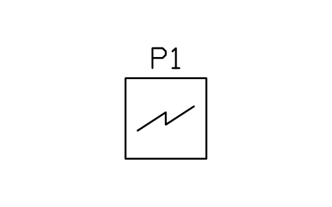 Anteprima del simbolo Oscillograph, blocco MCH_S00930_OSCILLOGRAPH