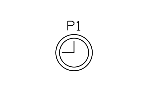 Anteprima del simbolo Master clock, blocco MCH_S00960_MASTER_CLOCK