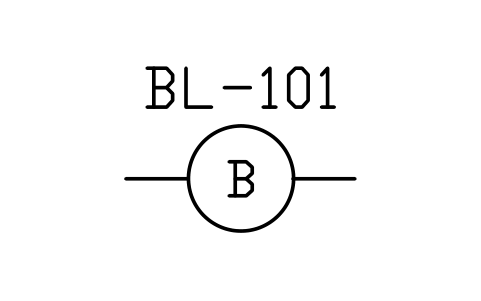 Preview of the Blower symbol, block MAR_BLOWER