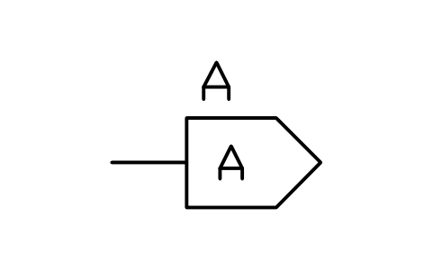 Preview of the Connector, from symbol, block MAR_CONNECT_IN