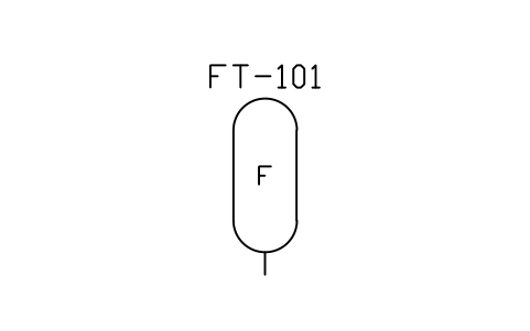 Preview of the Foam concentrate tank symbol, block MAR_FOAM_TANK