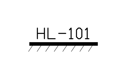 Preview of the Hull plating line symbol, block MAR_HULL_LINE
