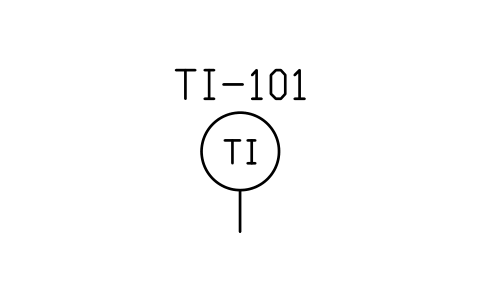 Preview of the Thermometer symbol, block MAR_INST_TI