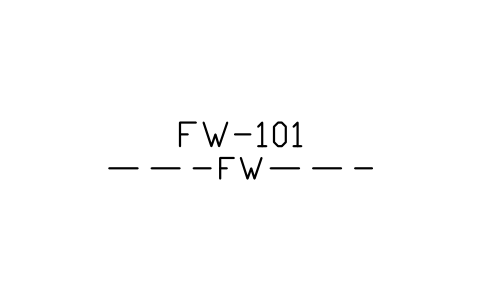 Preview of the Fresh water line symbol, block MAR_LINE_FW