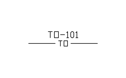 Preview of the Thermal oil line symbol, block MAR_LINE_TO