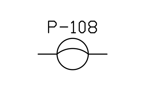 Preview of the Diaphragm pump symbol, block MAR_PUMP_DIAPHRAGM