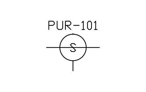 Preview of the Purifier (separator) symbol, block MAR_PURIFIER