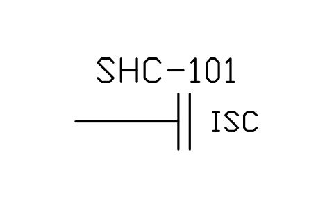 Preview of the Shore connection symbol, block MAR_SHORE_CONNECTION