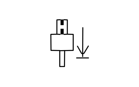 Anteprima del simbolo Electrode replacement pos., blocco EGM_5740