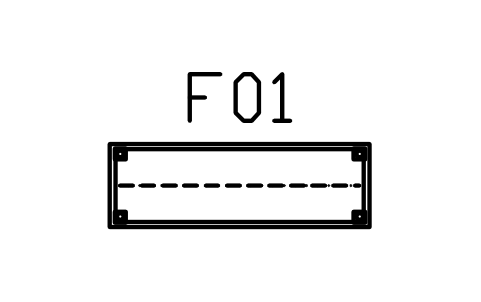 Vorschau des Symbols Bettbank, 1400 x 450, Block MED_BENCH_BED
