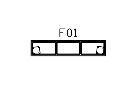 Vorschau des Symbols Gemauerte Sitzbank, 2400 x 500, Block MED_BENCH_BUILTIN