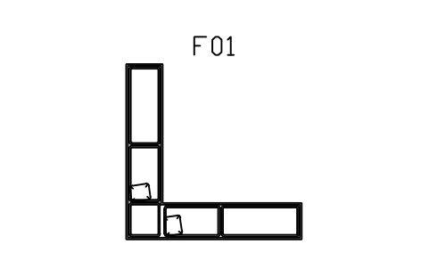 Vorschau des Symbols Gemauerte Eckbank, 2400 x 2400, Block MED_BENCH_BUILTIN_L