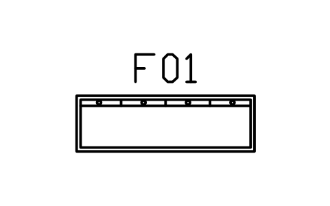 Vorschau des Symbols Kommode, 1600 x 500, Block MED_DRESSER_1600