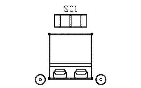 Vorschau des Symbols Schlafzimmerset, Himmelbett, Armoire, Block MED_SET_BEDROOM_POSTER
