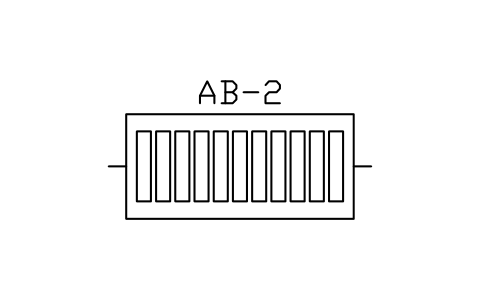 Anode baking furnace sembolünün önizlemesi, blok MET_ANODE_BAKE