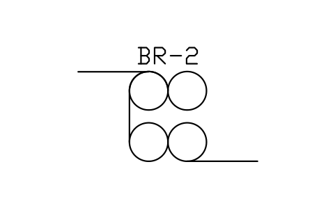 Tension bridle sembolünün önizlemesi, blok MET_BRIDLE