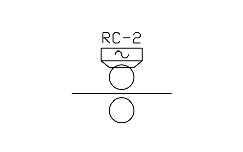 Roll coater sembolünün önizlemesi, blok MET_COATER