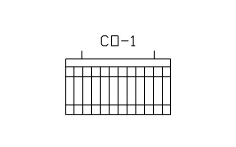 Coke oven battery sembolünün önizlemesi, blok MET_COKE_OVEN