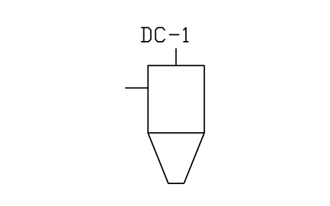 Dust catcher sembolünün önizlemesi, blok MET_DUSTCATCHER