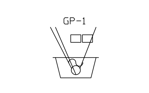 Galvanising pot sembolünün önizlemesi, blok MET_GALV_POT