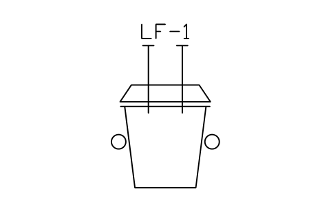 Ladle furnace sembolünün önizlemesi, blok MET_LF