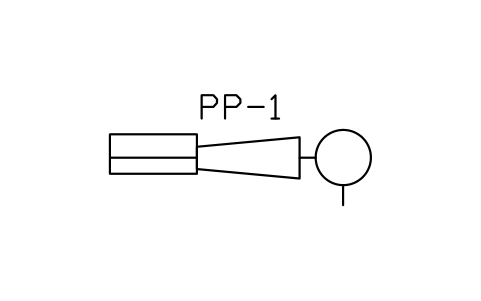 Pellet plant, grate-kiln sembolünün önizlemesi, blok MET_PELLET