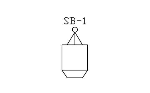 Scrap charging bucket sembolünün önizlemesi, blok MET_SCRAPBUCKET