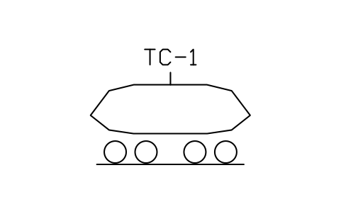 Torpedo car sembolünün önizlemesi, blok MET_TORPEDO