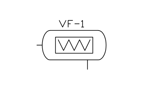 Vacuum furnace sembolünün önizlemesi, blok MET_VACUUM_FURN