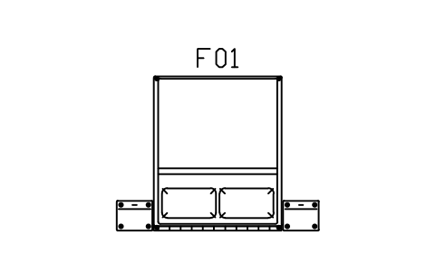 Preview of the Bed 1600, bedsides on legs symbol, block MCM_BED_SET_1600_LEGS