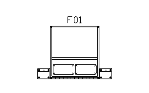 Preview of the Bed 1800, bedsides on legs symbol, block MCM_BED_SET_1800_LEGS