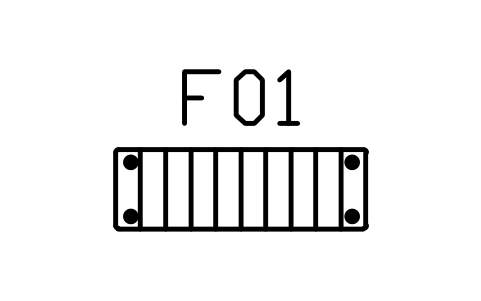 Preview of the Slatted bench, 1200 symbol, block MCM_BENCH_1200