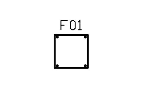 Preview of the Coffee table, square, 900 symbol, block MCM_COFFEE_SQUARE