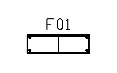 Preview of the Credenza, 1500 x 450, two doors symbol, block MCM_CREDENZA_1500