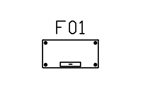 Preview of the Writing desk, 1100 x 550 symbol, block MCM_DESK_SLIM