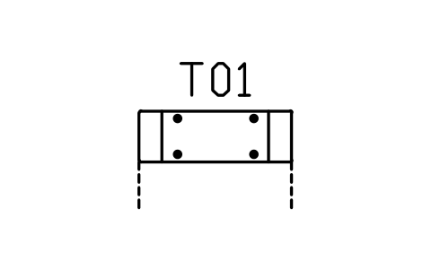 Preview of the Drop-leaf table, 1200, leaves down symbol, block MCM_DROPLEAF