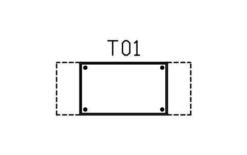 Preview of the Extending table 1500 to 2300 symbol, block MCM_EXTENDING