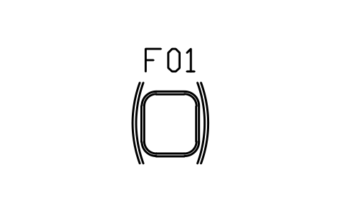 Preview of the Rocking chair, shell, 640 symbol, block MCM_ROCKER