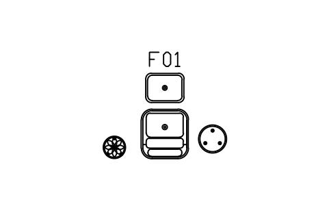 Preview of the Lounge nook, chair and ottoman symbol, block MCM_SET_LOUNGE