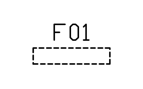 Preview of the Floating shelf, 1200 x 250 symbol, block MCM_SHELF_FLOAT