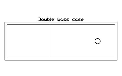 Preview of the Double bass case symbol, block MUS_CASE_BASS