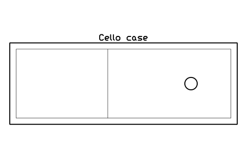 Preview of the Cello case symbol, block MUS_CASE_CELLO