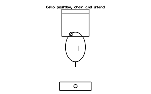 Preview of the Cello position, chair and stand symbol, block MUS_CELLO_SEAT