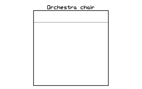 Preview of the Orchestra chair symbol, block MUS_CHAIR_ORCH