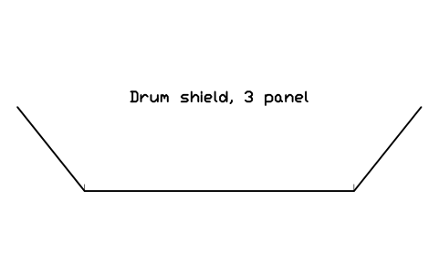 Preview of the Drum shield, 3 panel symbol, block MUS_DRUM_SHIELD