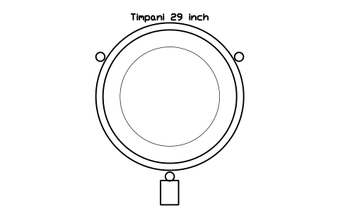 Preview of the Timpani 29 inch symbol, block MUS_TIMPANI_29