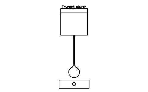 Preview of the Trumpet player symbol, block MUS_TRUMPET